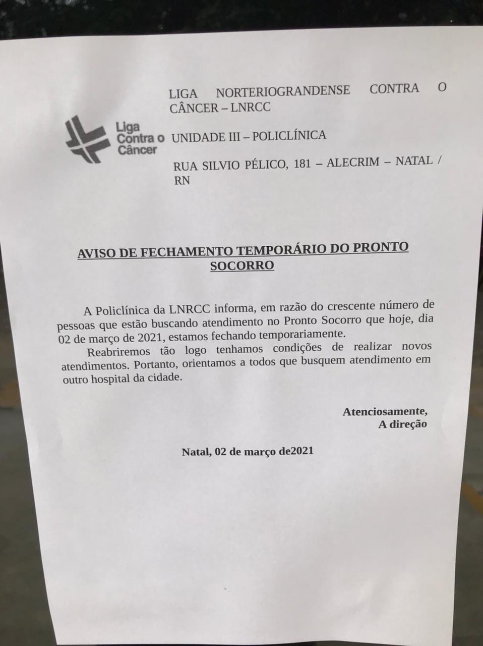 Hospitais privados super lotados, dificuldade até de pronto socorro