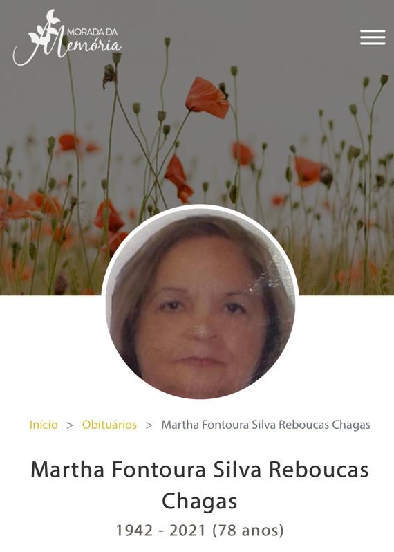 Faleceu mãe do Procurador do Estado Francisco Wilkie