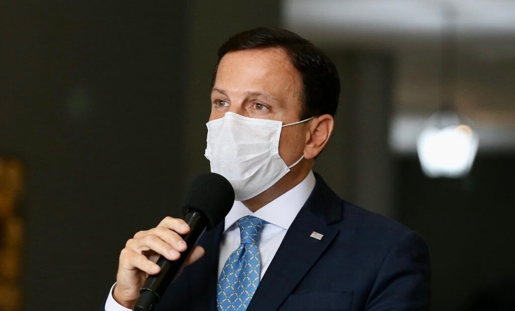João Doria confirma teste positivo para covid-19