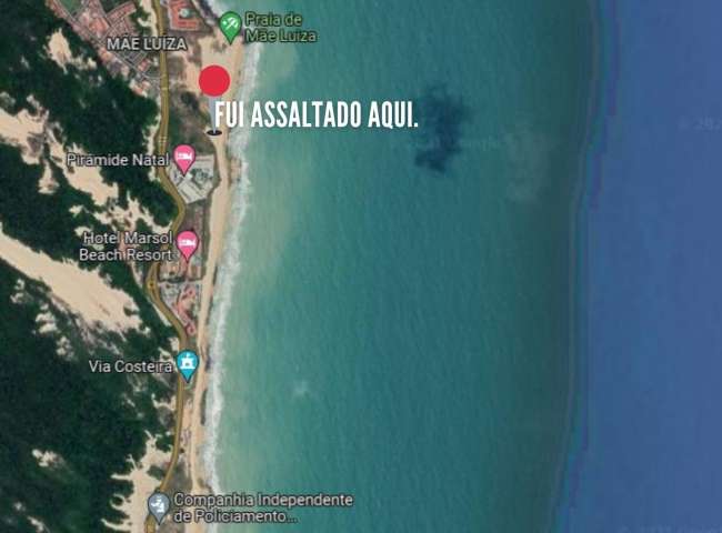 Ciro Marques: Meu dia de turista em Natal: Fui assaltado na Via Costeira em plena alta estação