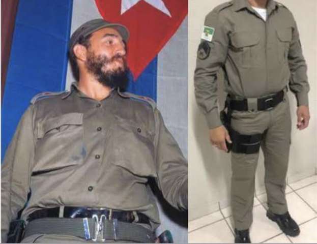 Uniforme inspirado em Fidel Castro comprado por Fátima será usado no próximo mês