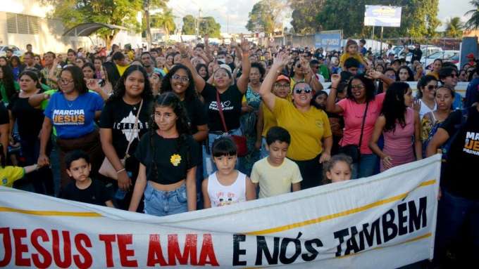 Parnamirim: Marcha para Jesus no Largo da Cohabinal