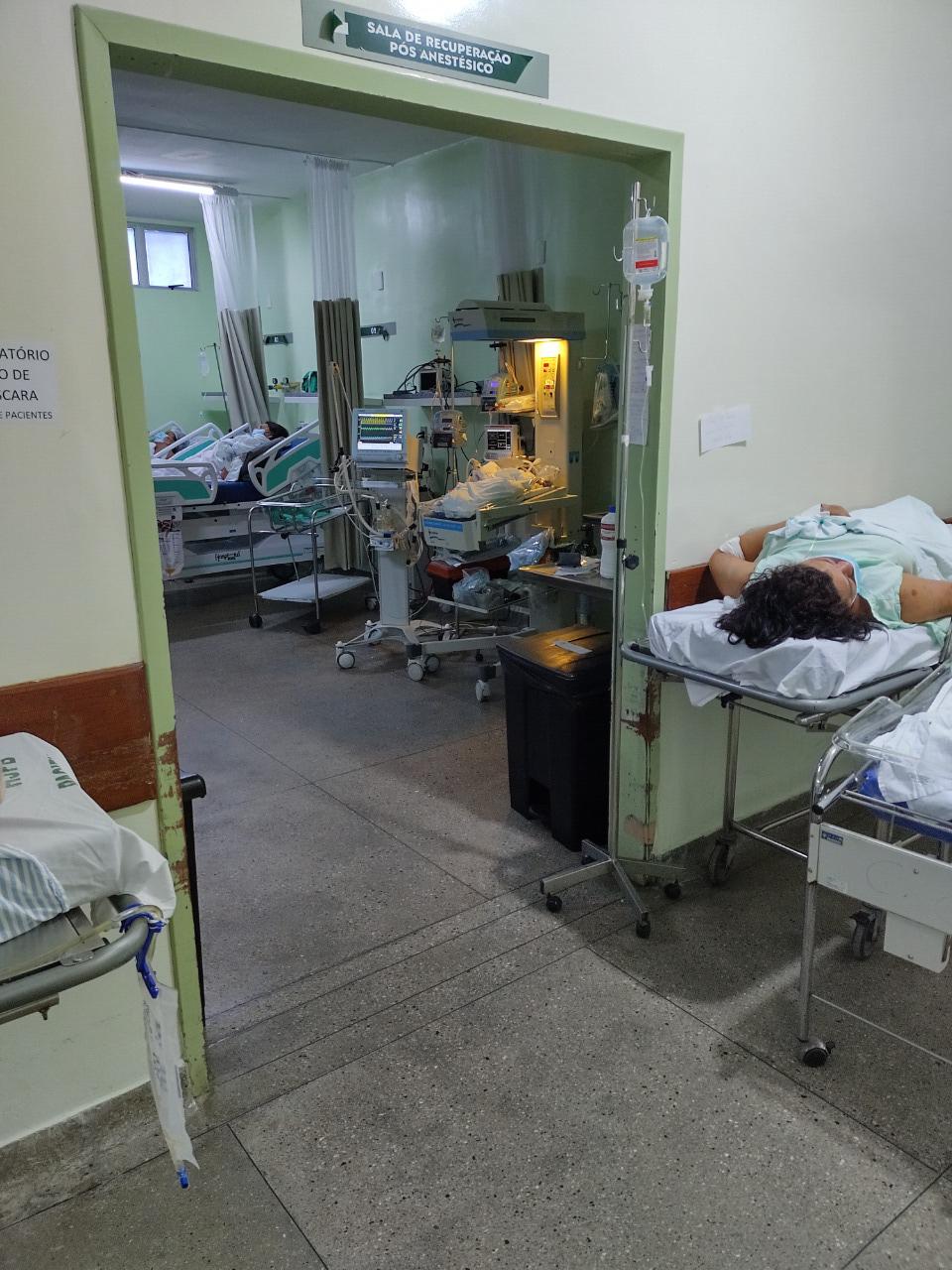 Hospital Santa Catarina em dia de caos