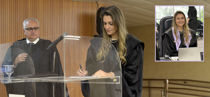 Cibele Benevides toma posse como desembargadora federal no TRF5