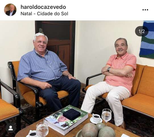 Haroldo Azevedo segue firme na sua luta para ser governador