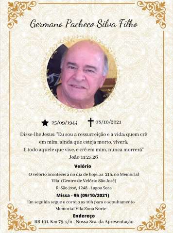 Morre seu Pacheco do Castelinho