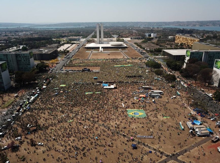 Manifestação em Brasília