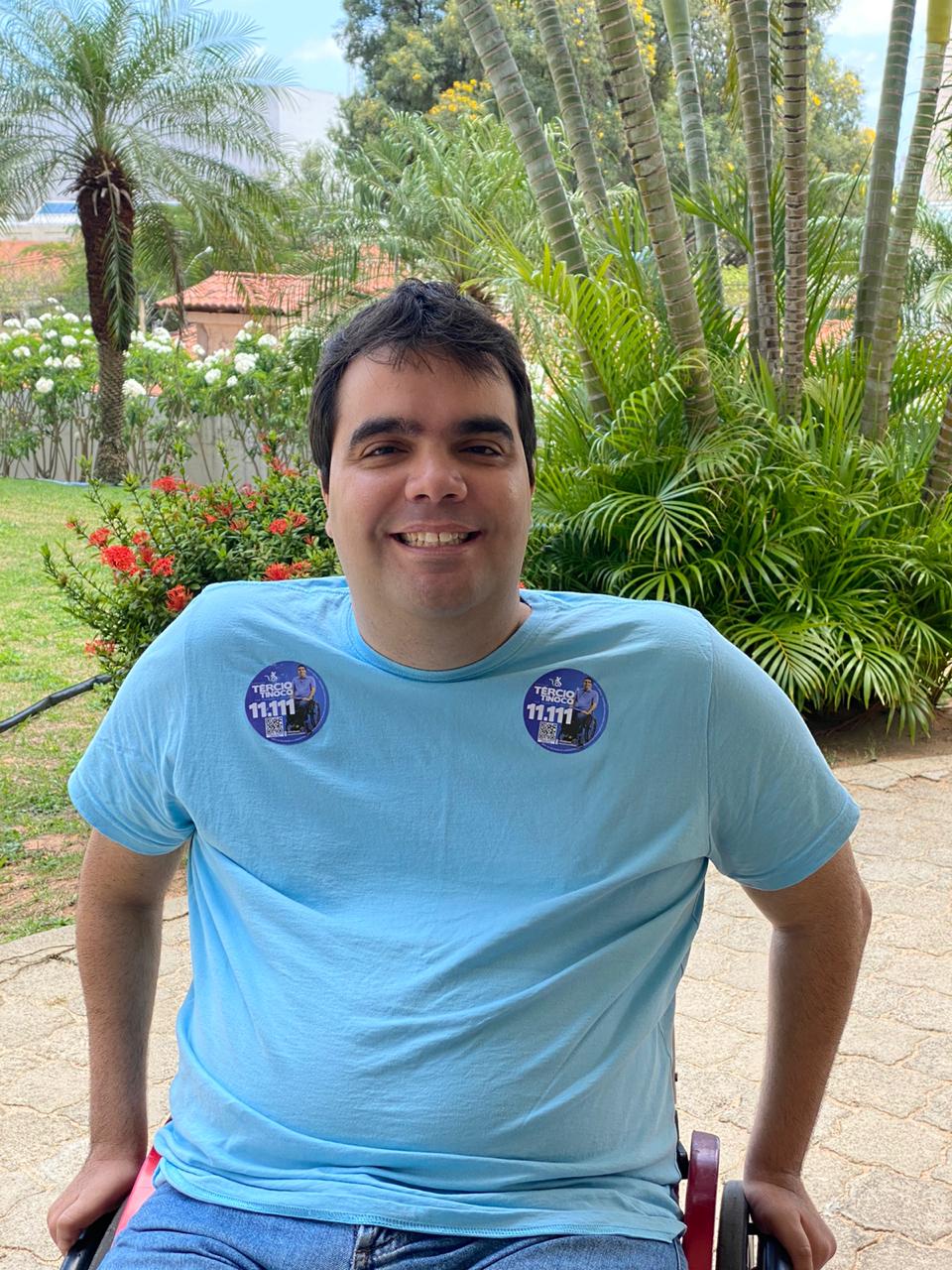 Tércio Tinoco é primeiro cadeirante eleito vereador de Natal