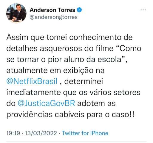 Ministro cita 