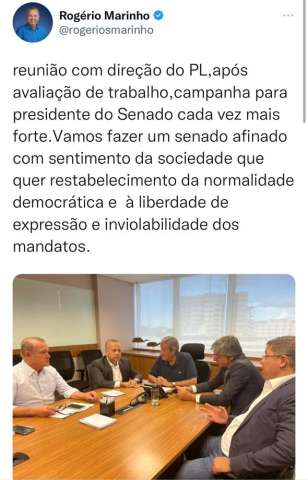 Rogério Marinho: 