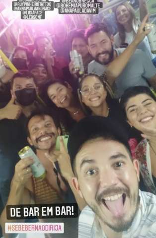 Falso discurso dos jornalistas: Liberou geral no Bar em Bar
