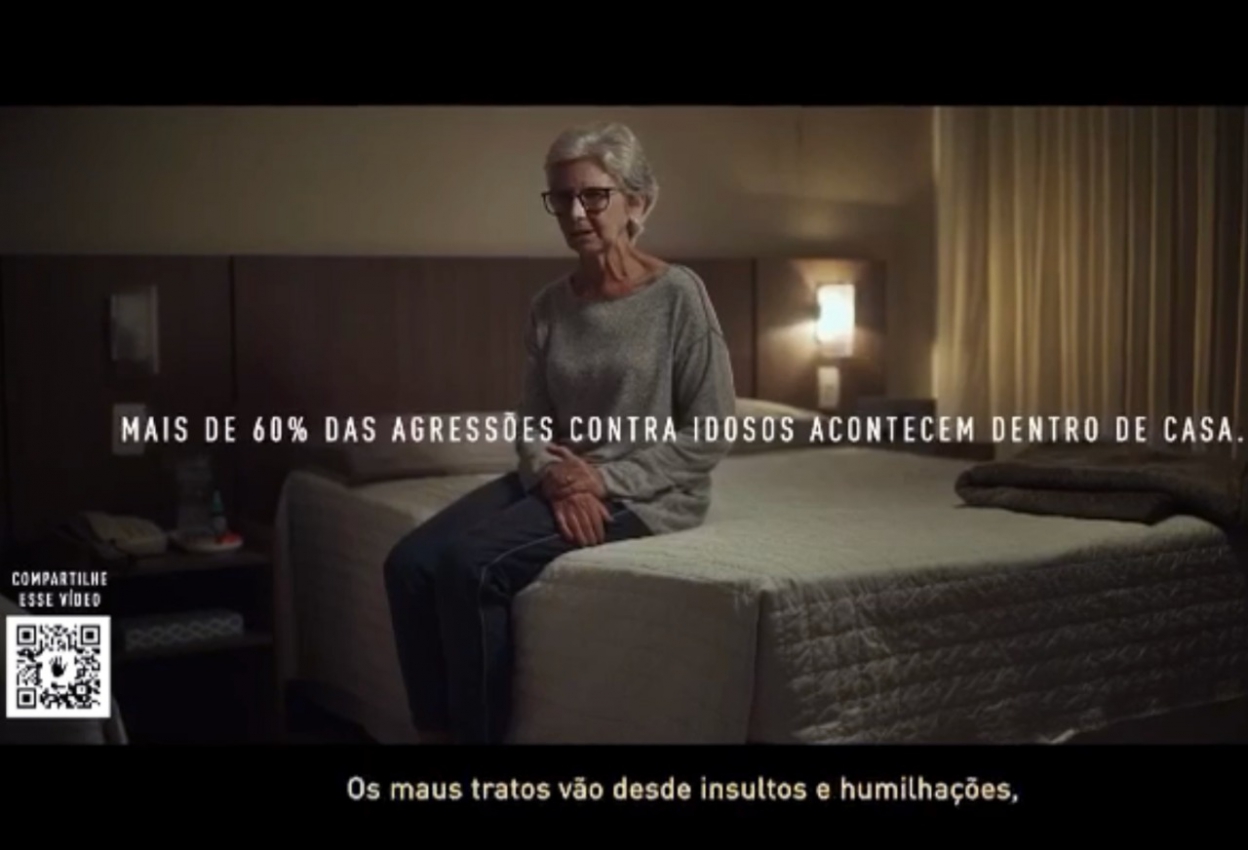 Campanha da Assembleia Legislativa alerta para violência contra idosos
