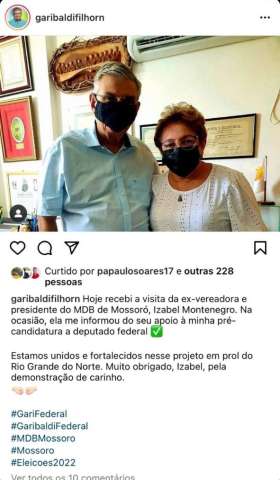 Ex-presidente da Câmara de Mossoró desmente Garibaldi Filho