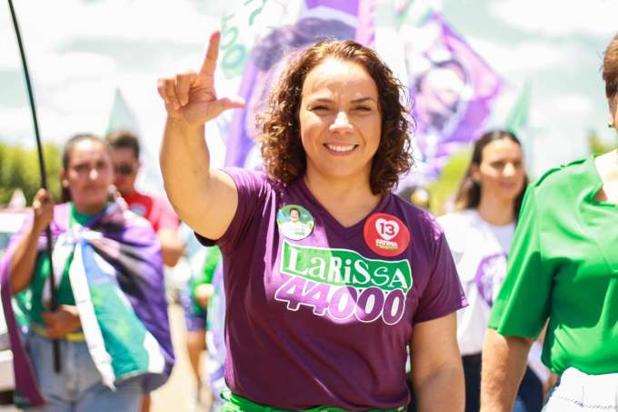 Larissa reforça visitas nos últimos dias de campanha 
