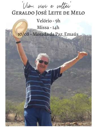 Morre o engenheiro e professor da UFRN Geraldo José Leite de Melo
