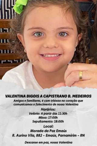 Valentina não resistiu