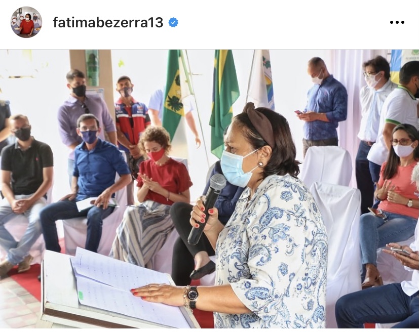 Perigo para a governadora: Isolda Dantas testa positivo para o COVID-19