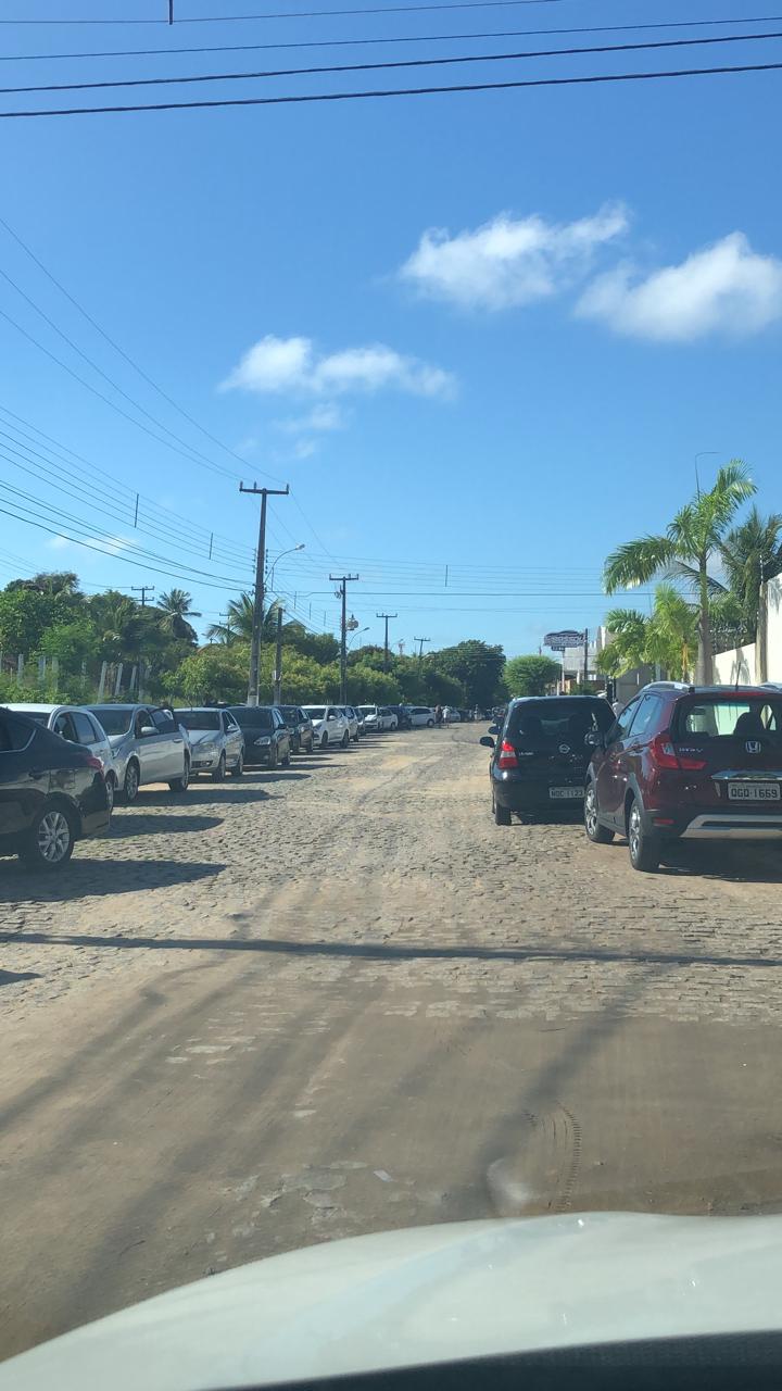 Vacinação: Fila no Via Direta