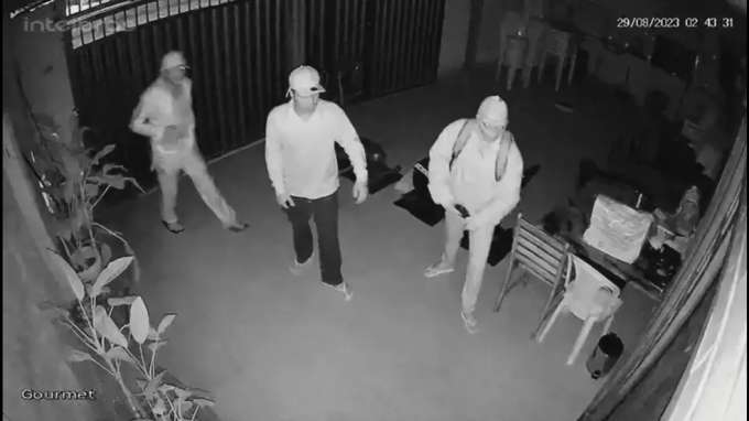 Bandidos arrombam portão e fazem arrastão em casa Lagoa Nova