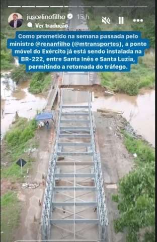 [VÍDEO] Desvio concluído na BR. Só não no RN, claro