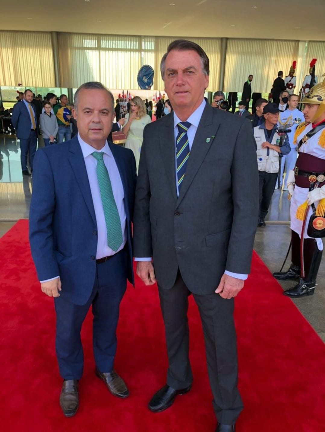 Rogério e Bolsonaro