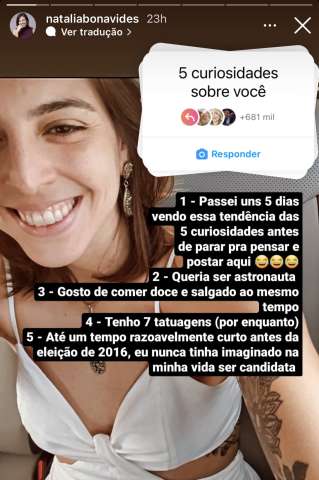 Patricinha Bolivariana realiza sonho