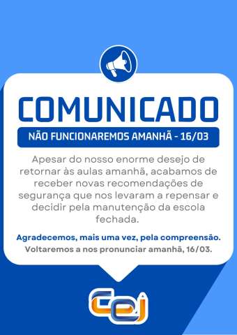 CEI e Porto cancelam aulas