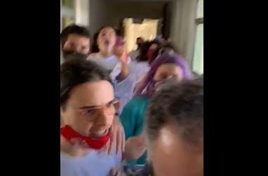 Protesto de estudantes do IFRN descumpriu regras de isolamento social