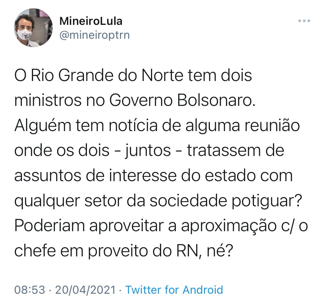 Derrotadíssimo quer causar