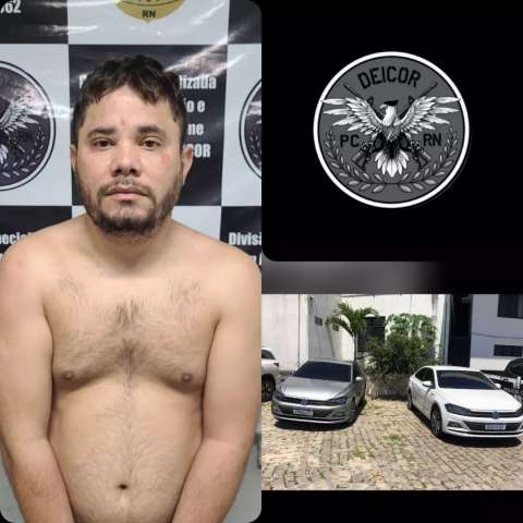 Um dos cabeças do Comando Vermelho estava escondido em Natal