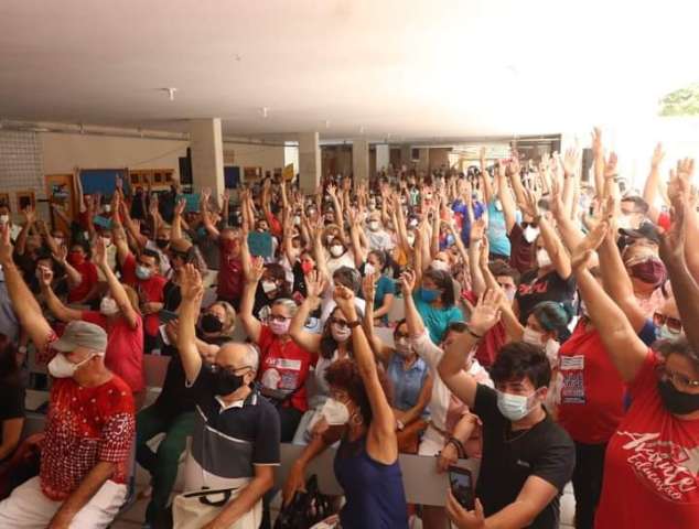 Selfie na greve