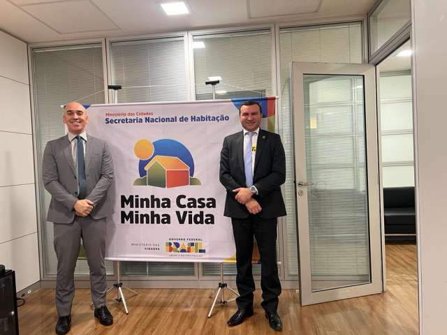 Prefeito Emídio Jr. tem reunião na Secretaria Nacional de Habitação sobre próximas etapas do MCMV