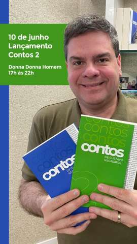 Novo livro de contos do blog será lançado segunda-feira (10)