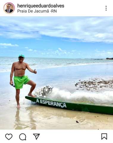 Henrique mostra musculatura para disputa com Garibaldi