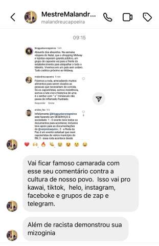 Depois de publicação, Blog é ameaçado