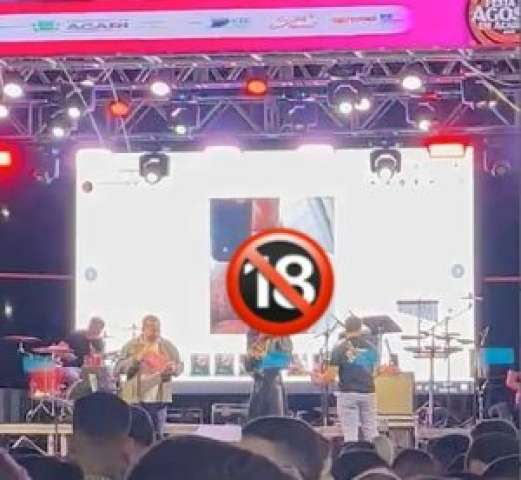 Festa de padroeira exibe ‘nude cabeludo’ no telão sem querer no RN