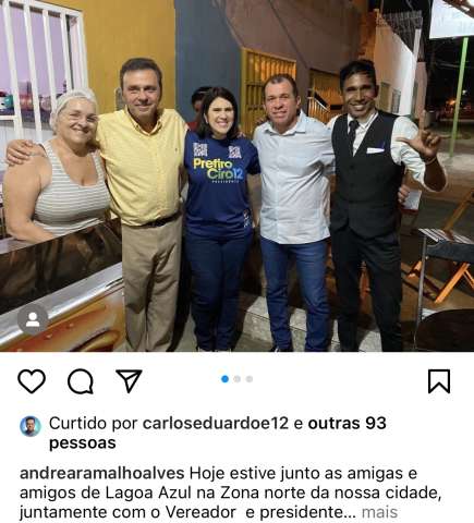 Andrea Ramalho é o lado coerente do Camarada Carlos
