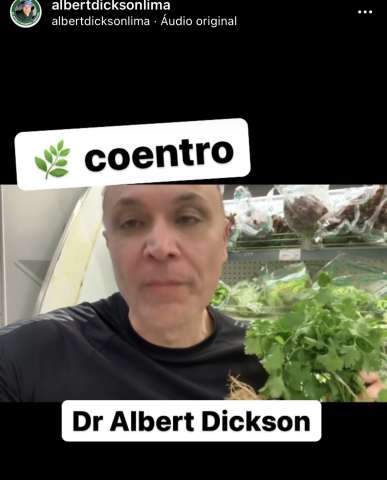 Albert e o coentro 🌿