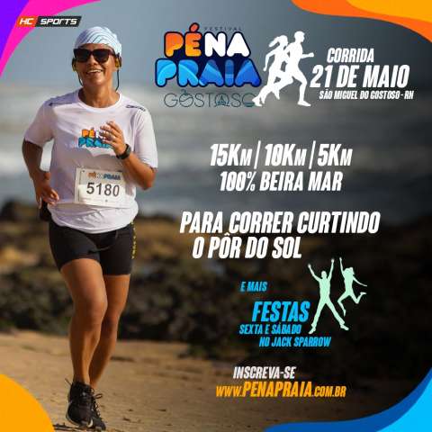 Estão abertas as inscrições para o Festival Pé na Praia em São Miguel do Gostoso