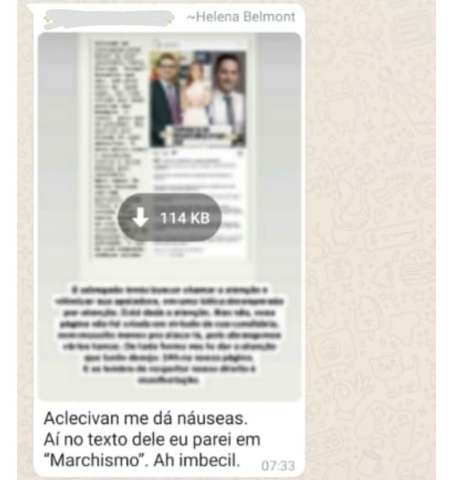 Baixaria: Vice de Luiz Carlos chama advogado de imbecil