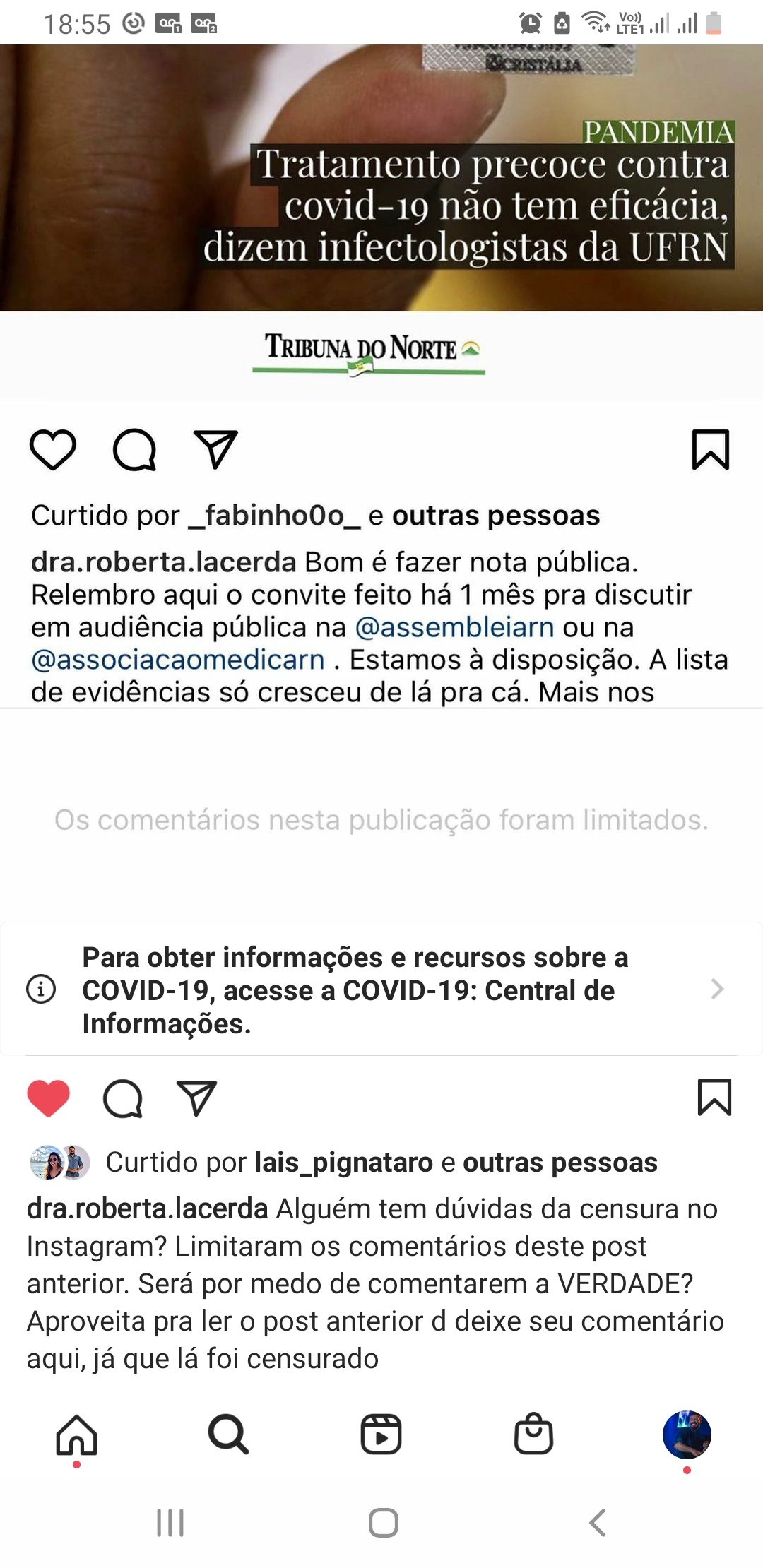 Roberta Lacerda enfrenta os gigantes: Instagram e Youtube