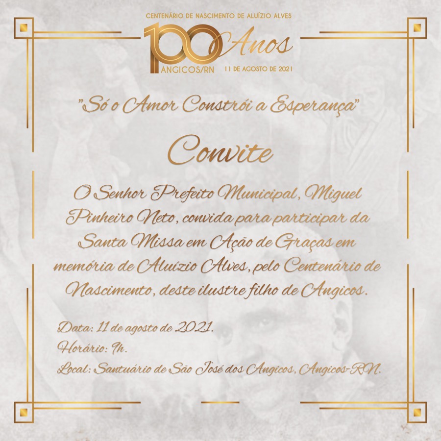 100 anos de Aluízio Alves