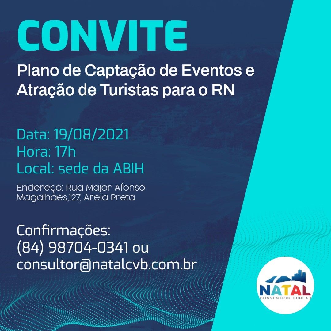 Retomada: Natal Convention reunirá empresários para traçar planos e metas para fortalecer setor de eventos