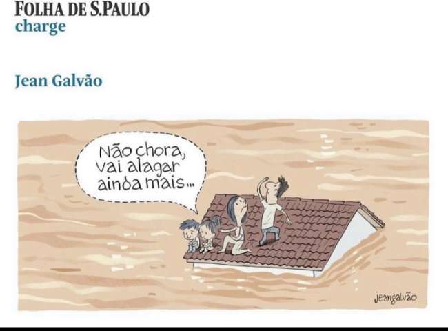 O amor venceu: Charge picareta da Folha de São Paulo
