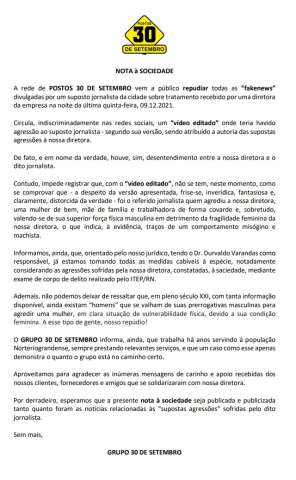 Rede de postos nega agressão a 