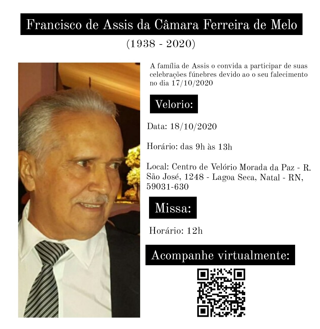 Morre o pecuarista Francisco de Assis Melo 