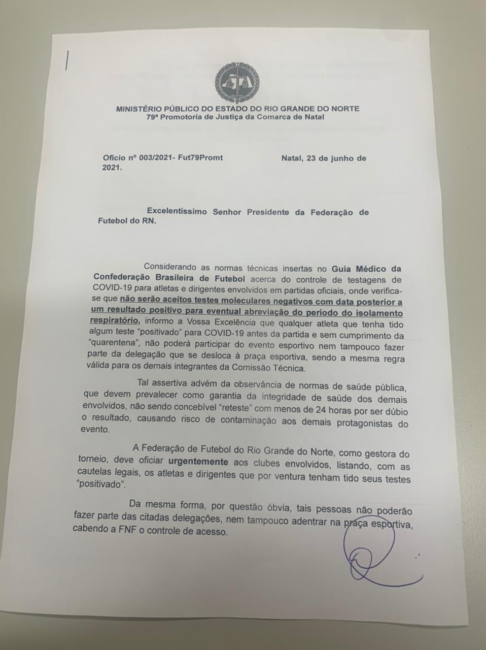 Promotor veta uso de jogadores do Globo na final de hoje