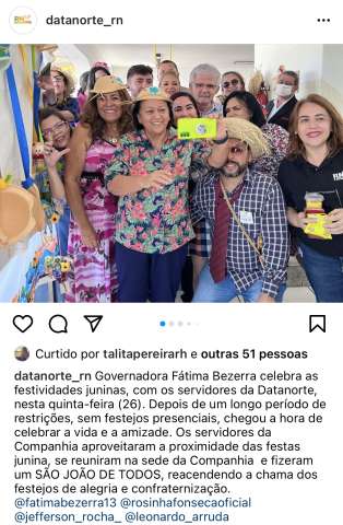 Quadrilha na DataNorte