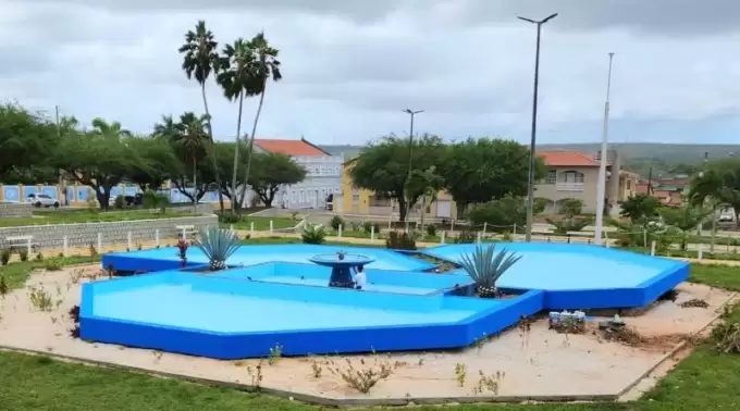 Revitalização de fonte foi concluída pela Prefeitura de Ceará-Mirim