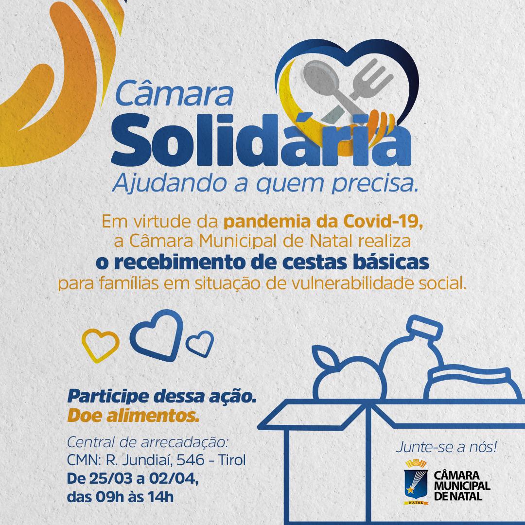 Campanha de doação de alimentos